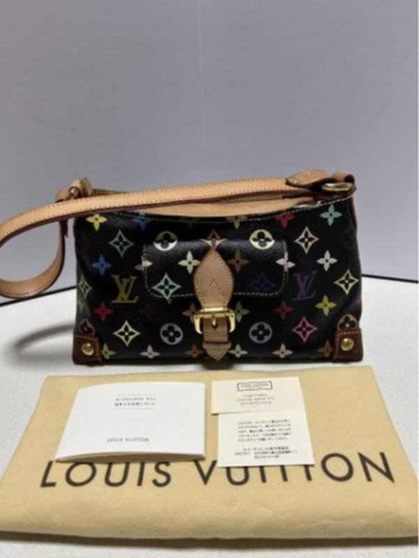 Louis Vuitton Black Monogram Multicolore Small Shoulder Bag