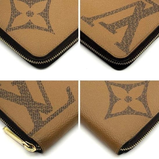 Louis Vuitton Giant Monogram Round Zipper Long Wallet