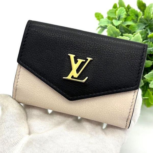 Louis Vuitton Lockmini Two-tone Lockme Envelope Compact Wallet