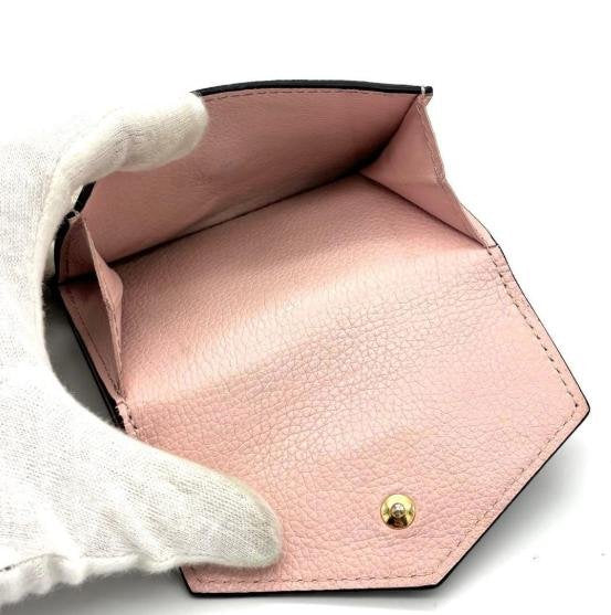 Louis Vuitton Lockmini Two-tone Lockme Envelope Compact Wallet